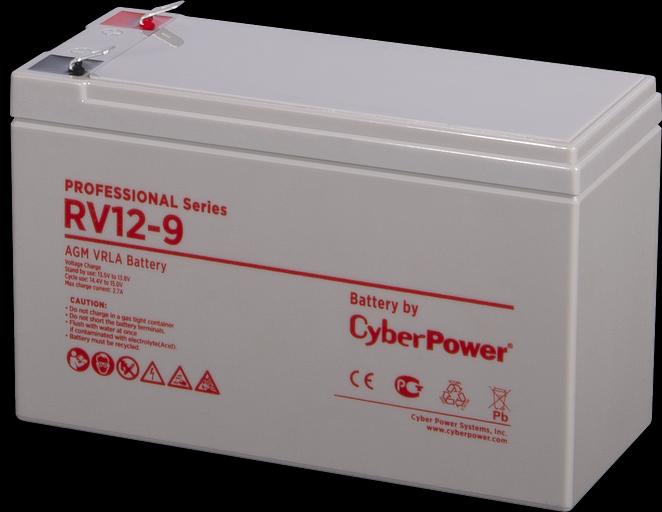 Аккумуляторная батарея PS CyberPower RV 12-9 / 12 В 9 Ач CyberPower Professional Series RV 12-9 фото 1