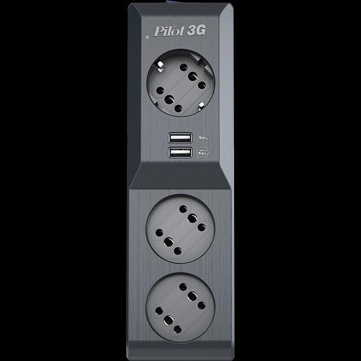 Сетевой фильтр ZIS Pilot 3G (3 м, 3 розетки) (Pilot 3G 3M) фото 7