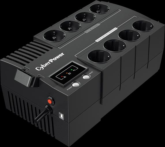 ИБП CyberPower BS650E NEW линейно-интерактивный 650ВА/390Вт, 4+4 евророзетки, USB CyberPower BS650E (BS650E.) фото 1