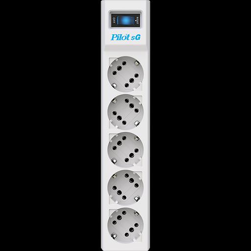 Сетевой фильтр ZIS Pilot sG (7 м, 5 розеток) (Pilot SG5 7M) фото 2