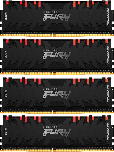 Память оперативная Kingston FURY Renegade RGB KF436C16RBAK4/32 фото 1