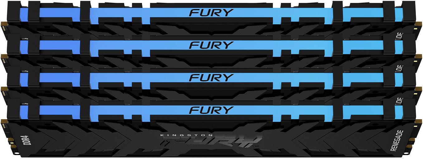Память оперативная Kingston FURY Renegade RGB KF436C16RBAK4/32 фото 4