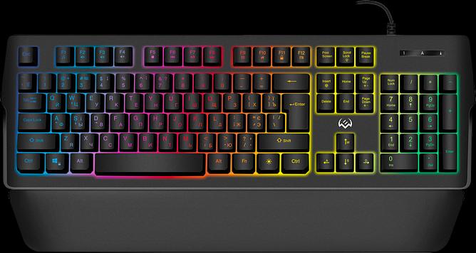 Игровая клавиатура SVEN KB-G9400 (104кл, ПО, RGB-подсветка) Sven KB-G9400 (SV-019594) фото 1
