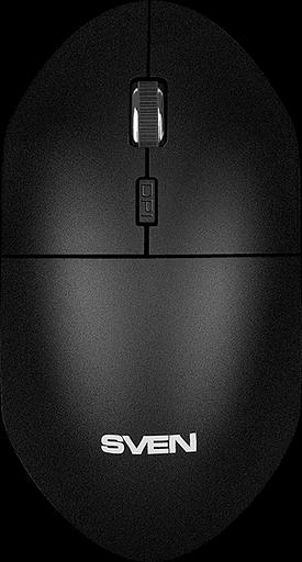 Беспроводная мышь SVEN RX-515SW чёрная (2,4 GHz, 3+1кн. бесш. кн., 800-1600DPI, блист) Sven RX-515SW (SV-019969) фото 2
