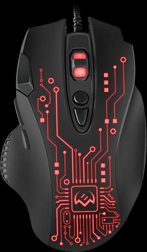 Игровая мышь SVEN RX-G715 (7+1кл., бесш. кл., 1200-3200 DPI, SoftTouch, подсветка, игров. упак) Sven RX-G715 (SV-019938) фото 1