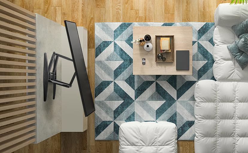 Кронштейн ONKRON ONKRON M6L Black фото 10