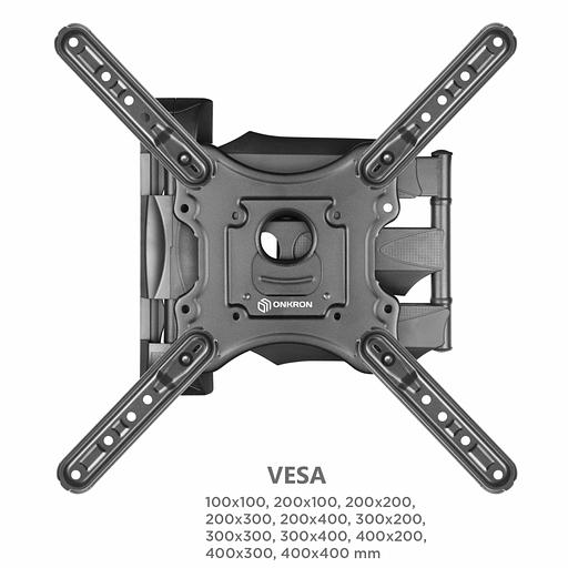 Кронштейн ONKRON ONKRON M4 Black фото 2
