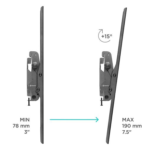 Кронштейн ONKRON ONKRON UT4 (ONKRON UT4 BLACK) фото 4
