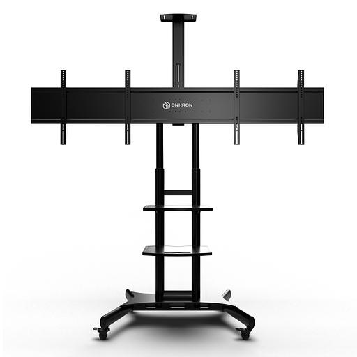 Мобильная стойка ONKRON на 2 ТВ ONKRON TS1881DVB фото 1