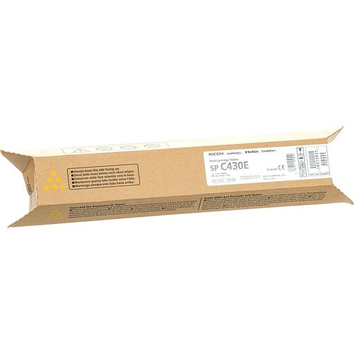 Тонер-картридж тип SP C430E жёлтый Ricoh 821282 фото 2