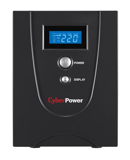 ИБП CyberPower VALUE 2200E, Line-Interactive, 2200VA/1320W, USB&Serial, RJ11/RJ45, 4 Schuko розетки, Black, 0.16х0.21х0.35м., 15.8кг. CyberPower VALUE2200ELCD (VALUE 2200ELCD) фото 2