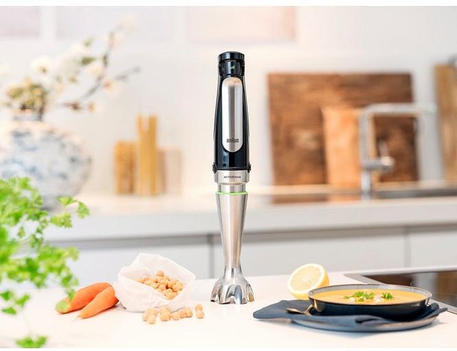 Блендер погружной Braun MQ7035X 850Вт черный фото 7