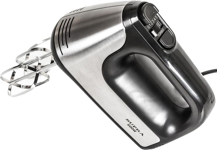 Миксер ручной Supra MXS-591 500Вт черный/серебристый фото 2