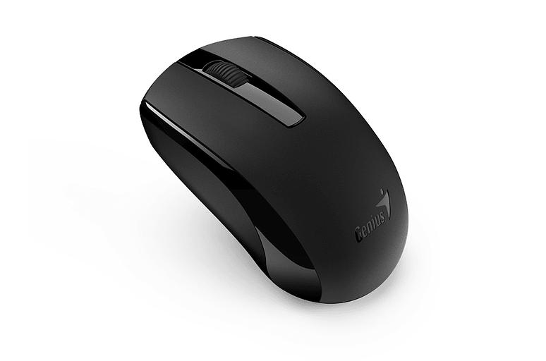 Мышь беспроводная Genius ECO-8100 черная (Black), 2.4GHz, BlueEye 800-1600 dpi, аккумулятор NiMH new package фото 1