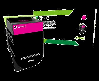 Картридж с тонером высокой ёмкости для CX410/510, малиновый, Corporate (3K) фото 1