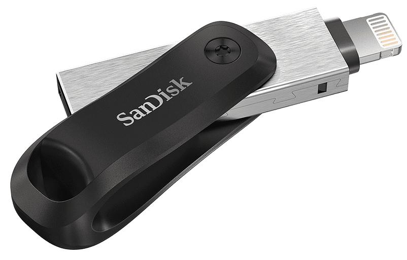 Флеш-накопитель SanDisk iXpand Flash Drive Go 64GB - USB3.0 + Lightning - for iPhone and iPad фото 3