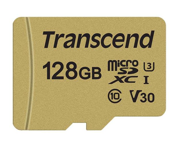Карта памяти Transcend 128GB UHS-I U3 microSD with Adapter, MLC фото 1