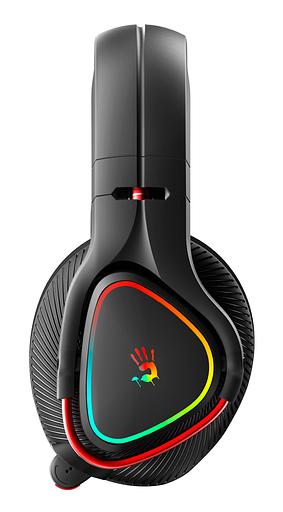 Наушники с микрофоном A4Tech Bloody MR710 черный BT оголовье (MR710 BLACK) фото 3