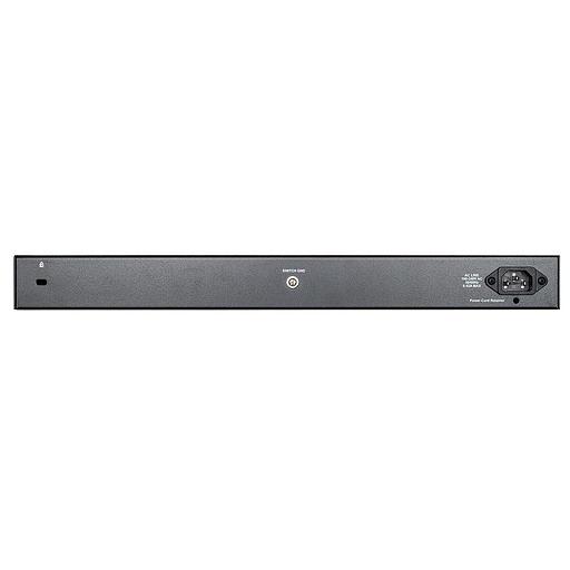 Коммутатор D-Link DGS-1210-28/F3A, L2 Smart Switch with 24 10/100/1000Base-T ports and 4 1000Base-T/SFP combo-ports.8K Mac address, 802.3x Flow Control, 256 of 802.1Q VLAN, VID range 1-4094, 4 IP Interface, 8 (DGS-1210-28/F3A) фото 3