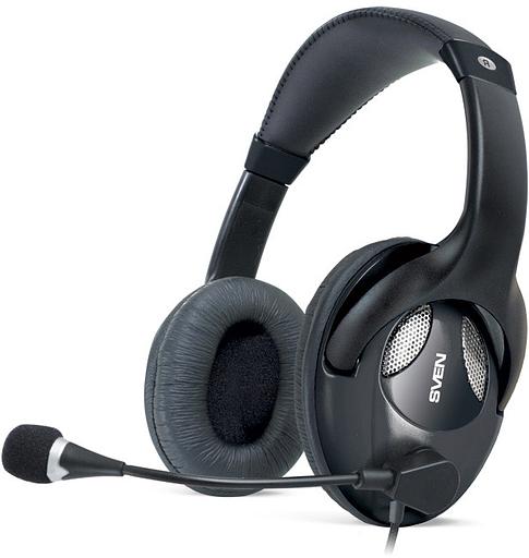 Наушники с микрофоном SVEN AP-670MV, черный SVEN AP-670MV (SV-0410670MV) фото 1