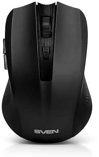 Беспроводная мышь SVEN RX-350W чёрная (5+1кл. 600-1400DPI, SoftTouch, блист) Sven RX-350W (SV-019570) фото 1