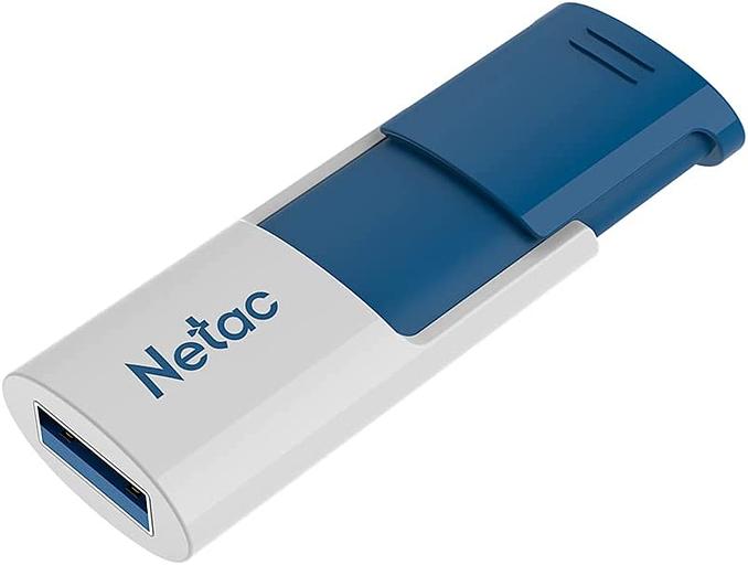 Флеш-накопитель Netac U182 Blue USB3.0 Flash Drive 32GB,retractable фото 1