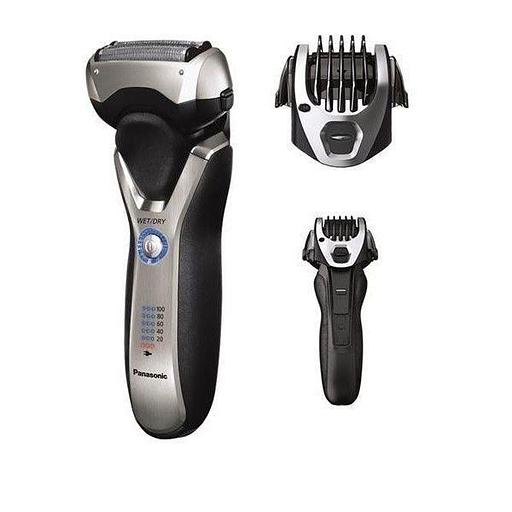 Бритва сетчатая Panasonic ES-RT77-S520 реж.эл.:3 питан.:аккум. серебристый/черный фото 1