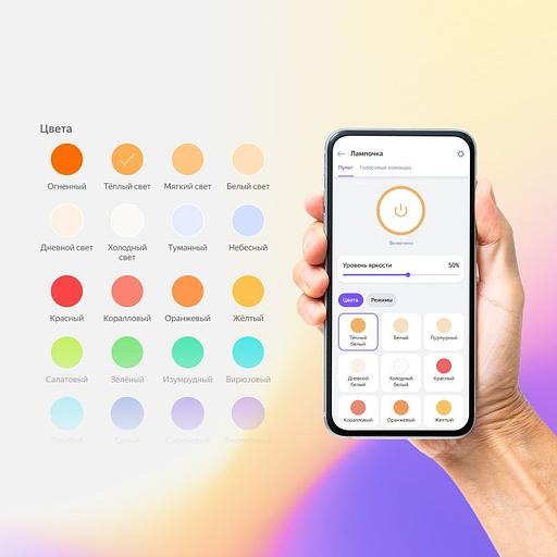 Умная лампа Yandex Gu10 (YNDX-00019) фото 5
