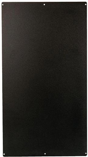 Заглушка Lanmaster LAN-DC-CB-10-TOPP черный (упак.:1шт) фото 1