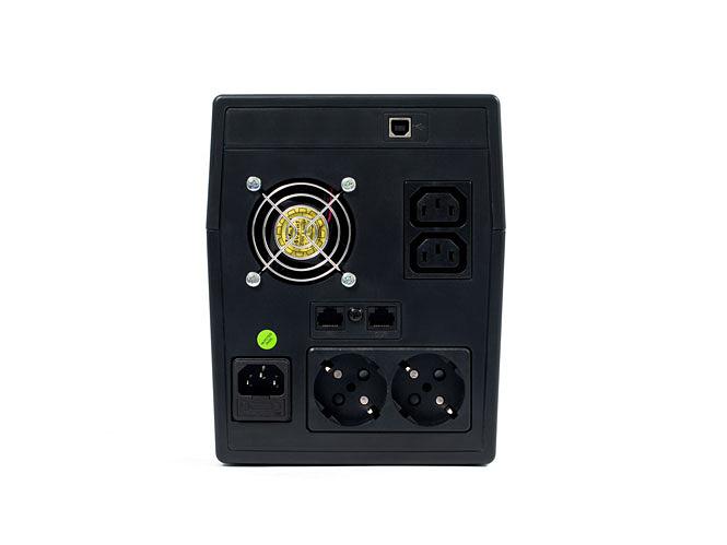 461 SKAT-UPS 2000/1200 ИБП 220В 1200Вт 2 АКБ 9Ач внутр. меандр. стабилизация напряжения Бастион SKAT-UPS 2000/1200 фото 4