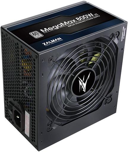 Блок питания Zalman ATX 800W ZM800-TXII V2 80+ gold (20+4pin) APFC 120mm fan 8xSATA Cab Manag RTL фото 1
