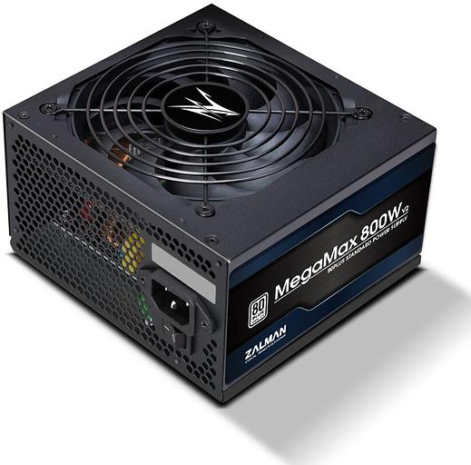 Блок питания Zalman ATX 800W ZM800-TXII V2 80+ gold (20+4pin) APFC 120mm fan 8xSATA Cab Manag RTL фото 2
