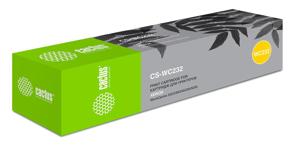 Картридж лазерный Cactus CS-WC232 006R01046 черный (32000стр.) для Xerox WC 232/238/245/255/5030 фото 1