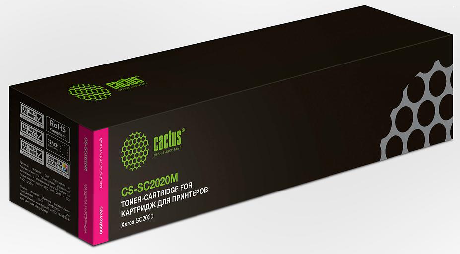 Картридж лазерный Cactus CS-SC2020M 006R01695 пурпурный (3000стр.) для Xerox DocuCentre SC2020/ SC2020NW фото 1
