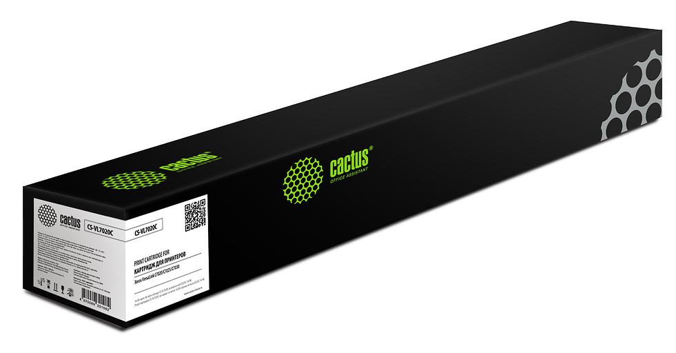 Картридж лазерный Cactus CS-VL7020C 106R03748 голубой (16500стр.) для Xerox VersaLink C7020/C7025/C7030 фото 1