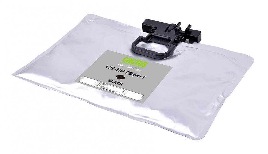 Картридж струйный Cactus CS-EPT9661 T9661 черный (795мл) для Epson WorkForce Pro WF-M5299DW/M5799DWF фото 2
