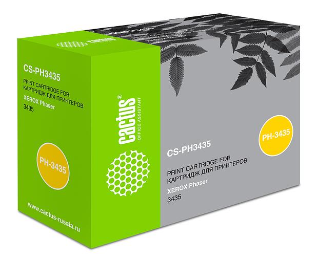 Картридж лазерный Cactus CS-PH3435 106R01415 черный (10000стр.) для Xerox Phaser 3435/3435dn фото 1