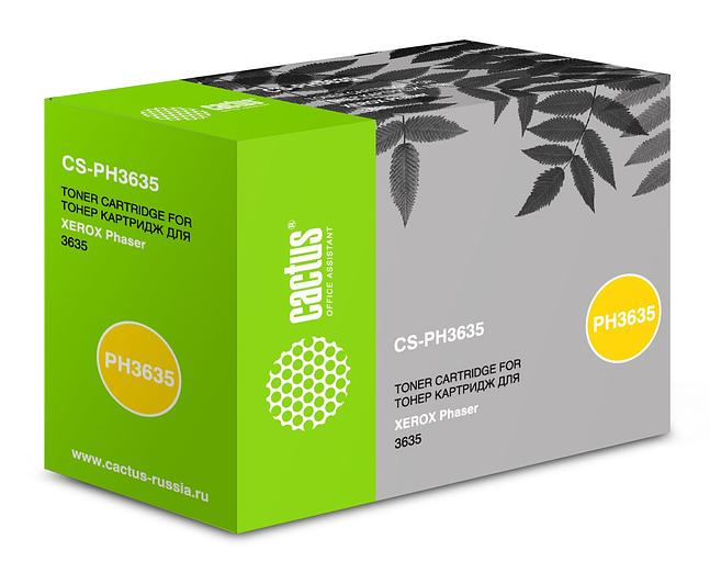 Картридж лазерный Cactus CS-PH3635 108R00796 черный (10000стр.) для Xerox Phaser 3635 фото 1