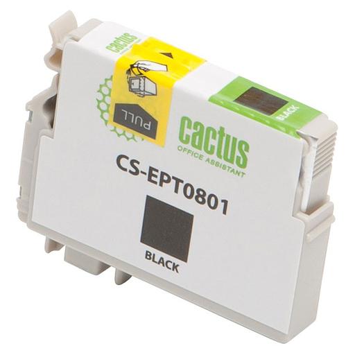 Картридж струйный Cactus CS-EPT0801 черный (11.4мл) для Epson Stylus PhotoP50/PX650/PX660/PX700/PX700W/PX710/PX710W/PX720/PX720WD/PX800/PX800FW/PX810/PX810FW/PX820/PX820FWD/R265/R285/R360/RX560/RX585/RX685 фото 2