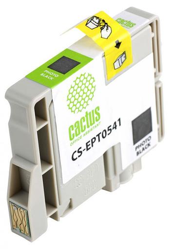 Картридж струйный Cactus CS-EPT0541 черный (16.2мл) для Epson Stylus Photo R800/R1800 фото 2