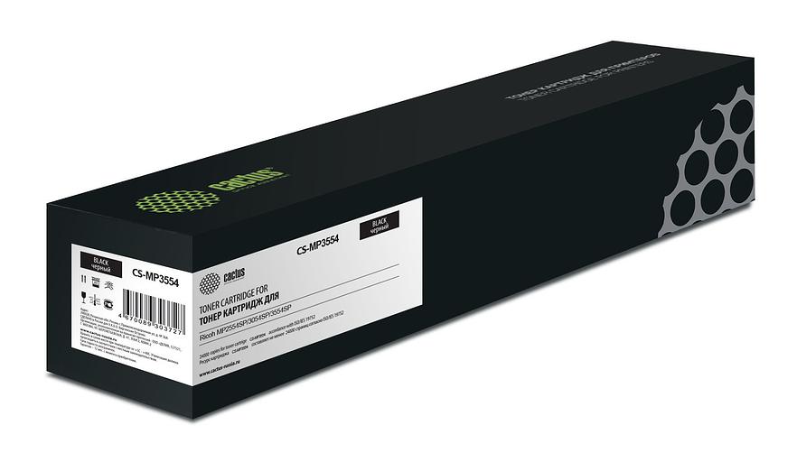 Картридж лазерный Cactus CS-MP3554 842348/842125 черный (24000стр.) для Ricoh MP2554SP/3054SP/3554SP фото 1