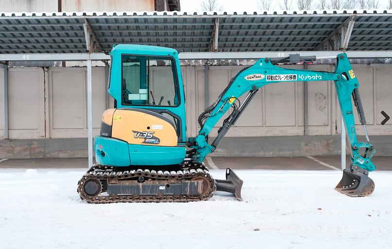 Аренда мини-экскаватор Kubota U35 фото 1