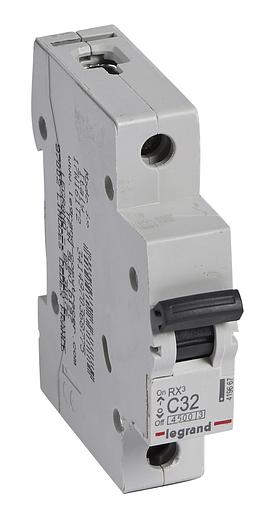 Выключатель автоматический Legrand RX3 419667 32A тип C 4.5kA 1П 230В 1мод фото 1
