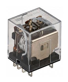 Реле промежуточное IEK РЭК77 24В (RRP10-3-10-024D) фото 1