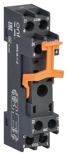 Розетка для реле IEK винт.соед. 300 (ORS-G-1-2-G) фото 1