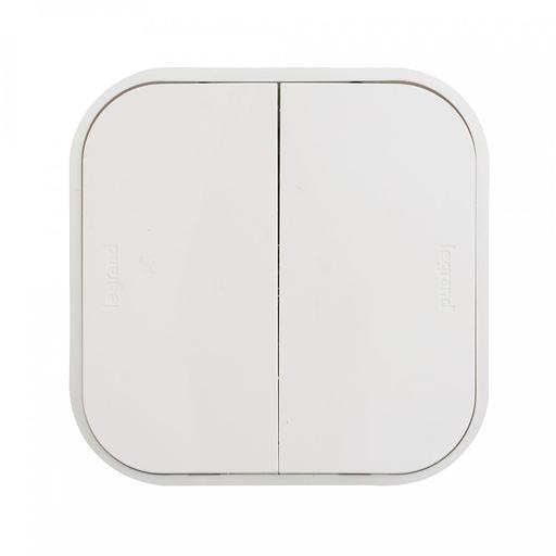 Выключатель Legrand Quteo откр. 2кл. IP20 белый (782202) фото 1