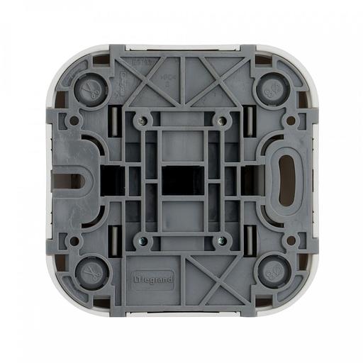 Выключатель Legrand Quteo откр. 2кл. IP20 белый (782202) фото 3