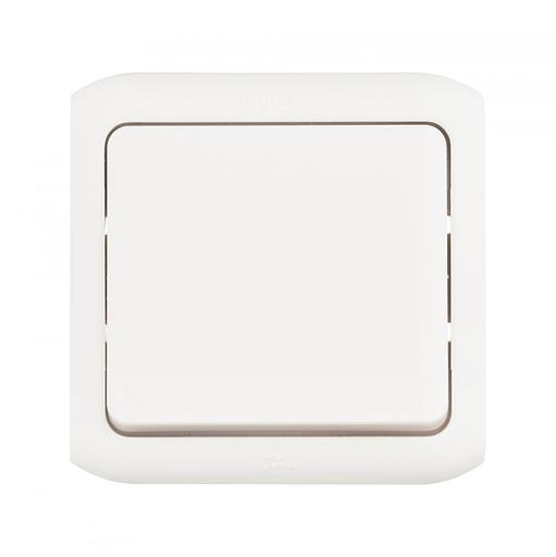Выключатель Legrand Quteo откр. 1кл. IP44 белый (782300) фото 1