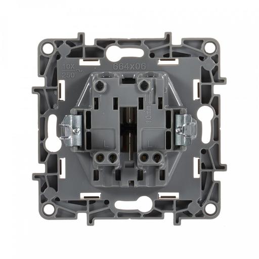 Выключатель Legrand Etika скрыт. 2кл. IP20 слоновая кость (672302) фото 3