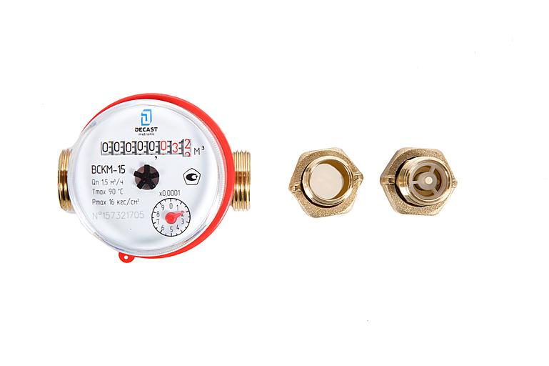 Счетчик воды Декаст ВСКМ-15 (72-15-246) фото 3
